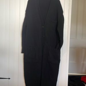 Duster length Sweater